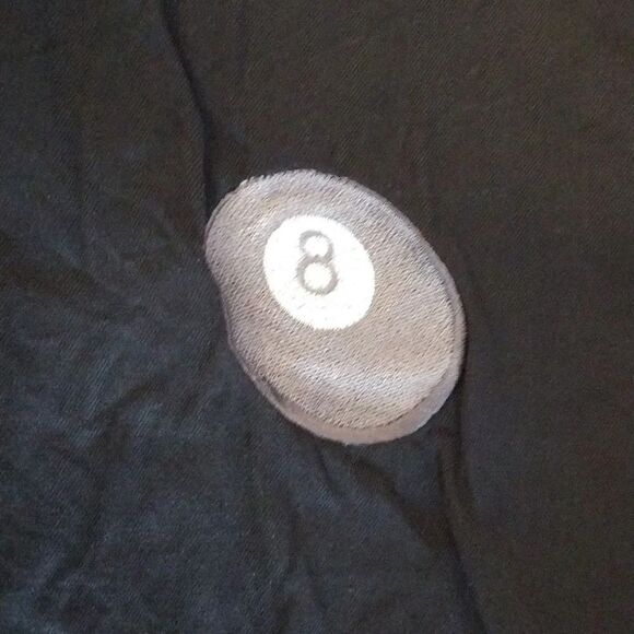 VTG Caribbean Pineapple Black Billiards Silk Blend Button Up Shirt Men's XL - Picture 13 of 15